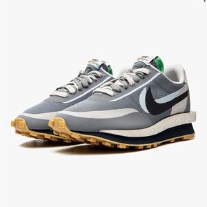 Nike Mens LDWaffle DH3114 001 Sacai x Clot - Cool Grey - Size 6